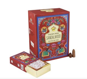 Sândalo - Incenso Cascata Golden India