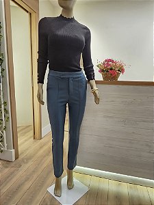 Calça alfaiataria azul petróleo ♡