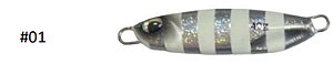 Isca Jig Sahara Jigging Feroz 20, 30, 40, 60, 80 Gramas 6 Modelos disponíveis