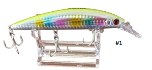 Isca Artificial Sahara HB 230 Mini Meia Água Flutuante 12,8 cm 30g Várias Cores