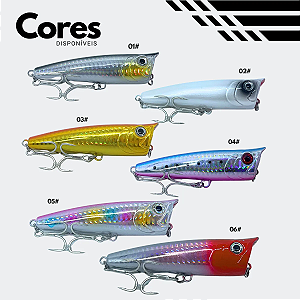 Isca Artificial Sahara HB 053 Superfície 9 cm 11g Várias Cores