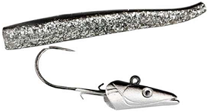 Isca Artificial Camarão De Silicone Com Aço Jig Shad 11 cm 19 gr Várias Cores
