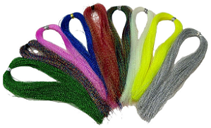 Cabelinho Sahara Produzido Em Fibra Sintética 35 cm com 300 Fios para Sabiki, Para Isca de Pesca fly - e Indicado Para Fabricação De Outras Iscas Artificiais