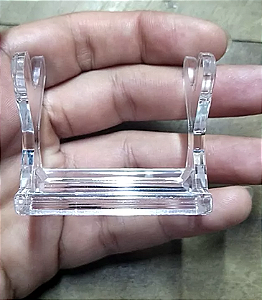 Expositor De Iscas De Pesca Suporte para Isca Acrílico Para Coleta De Carretel
