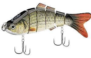 Isca Artificial Lambari HB 212 Articulado 6 Segmentos 10 cm 22 g Várias Cores Robalos Tucunarés, Traíras Dourados