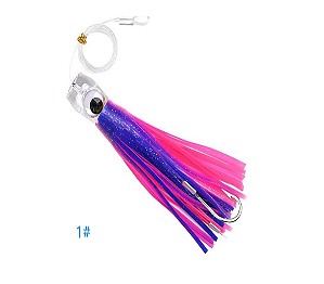 Isca Artificial Lula Corrico em silicone com Anzol 16 cm