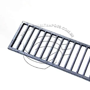 Grelha Linear de Ferro Fundido