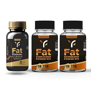 1 FatEliminator Xtreme + 2 FatEliminator Power Mix