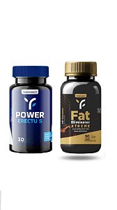 PowerErectus - Estimulante Masculino (30 cápsulas) + FatEliminator Xtreme