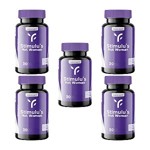 5 Stimulus Hot Woman - Estimulante Feminino (30 cápsulas)