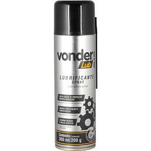 Lubrificante Em Spray 300ml 200g Vonder Plus