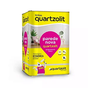 Tinta Acrílica Antimofo Econômica Fosco Quartzolit 18L Perola