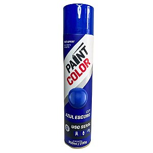 Tinta Spray Uso Geral Secagem Rápida 350ml Azul Escuro