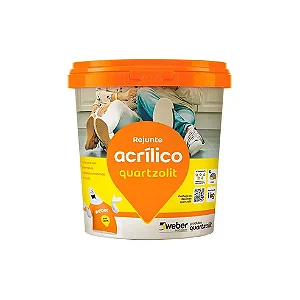 Rejunte Acrílico Weber Quartzolit 1kg - Cinza Ártico