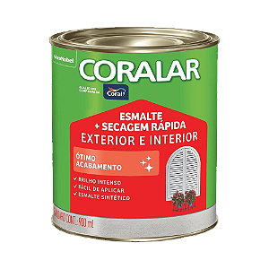 Tinta Coral Esmalte Sintético Brilhante 900ml