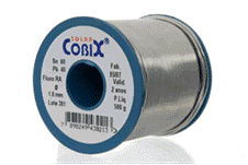 Fio De Estanho Solda 60x40 (snxpb) 1mm Carretel Azul 500g