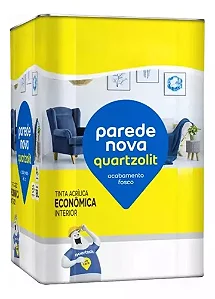 Tinta Acrílica Nova Eco P/ Parede 18l Quartzolit Cor Branco/gelo