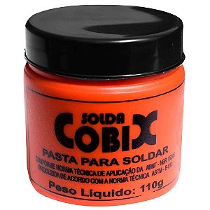 Pasta Para Soldar Cobix Pote 110g Plastico Solda 110V/220V