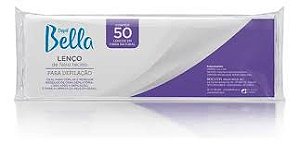 Lenço para depilação Branco 50fls
