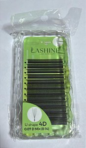 Fio U 4D curvatura D mix8-14mm Lashine