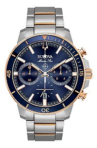 Relógio 98b301 Novo Com Box E Certificado Bulova