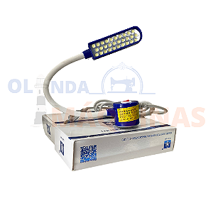 Luminária 30 leds e Ímã Q.X.YUN