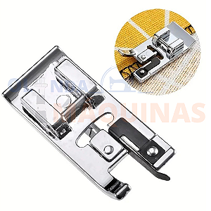 Calcador p/ chulear overlock em Máquina Doméstica
