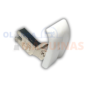 Calcador Teflon P/Vivo Cordão Direito Reta Industrial