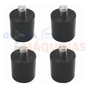 Borracha Amortecedora c/ pino Overl - P. cadeia - Inter