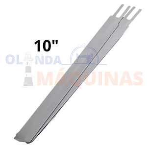 Faca lisa de 10 polegadas para Máquina de corte faca