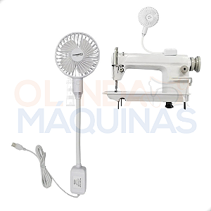 Ventilador Portátil Branco Lanmax Lm-N9 3 Velocidades