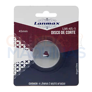 Lâminas Lanmax Refil para Cortador Circular 45mm Patchwork