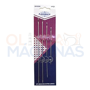 Kit Agulhas Extra Longas Para Bonecas LM-0520 - Lanmax