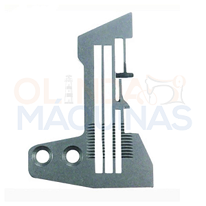 Chapa de Agulha Para Fazer FruFru Overlock 737-E800