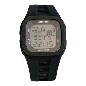 Relógio Digital Pallyjane Prova D'água Esportivo  Surf  Preto
