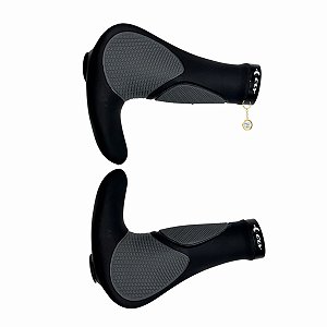 Manopla Punho Cly Centaurus Bike Mtb Ergonômica Com Bar End