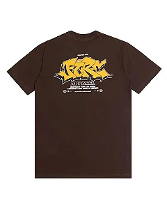 Camiseta Basica Fire Making Things Happen (Marrom)