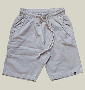 Bermuda Sarja Masculina Off White WSS Brasil Basic