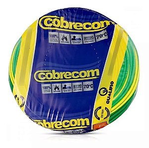 Cabo Flexível 1,50mm 750V RL C/ 100 Mts Cobrecom - BRASILEIR