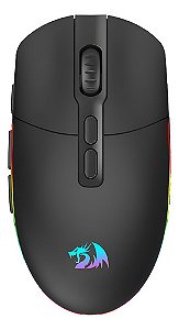 Mouse Gamer Redragon Invader Pro M719-rgb Sem Fio 10000 Dpi
