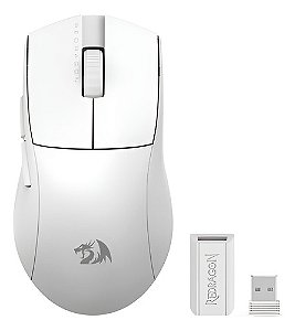 Mouse Gamer Redragon King Pro M916w 26000dpi Sem Fio - Branco