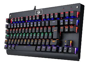 Teclado Gamer Redragon K568 Dark Avenger Rainbow Abnt2