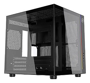 GABINETE KALKAN MIDGARD RGB PRETO SEM FAN KLK00055
