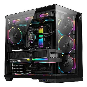 Gabinete Kalkan Skye Preto Aquário Klk00041 Preto