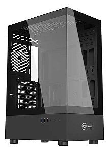 Gabinete Mid Sem Fan Fonte Kalkan Avalon Pro Preto Klk00037