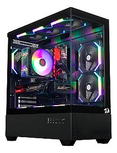 Gabinete Redragon Reflect Flow Preto