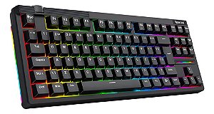 Teclado Magnetic Gamer Otiim  Rgb K729rgb-m Preto Português Brasil