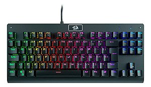 Teclado Mecânico Redragon Dark Avenger Rgb K568 2 Preto