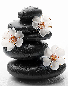 Massagem Relaxante com Pedras Quentes