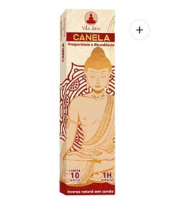 INCENSO NATURAL BUDDHA VILA ZEN - CANELA